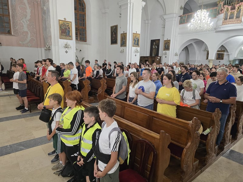 Varaždinci u ponoć započeli 337. zavjetno hodočašće Majci Božjoj Bistričkoj