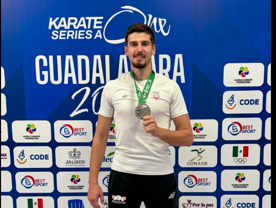 Enesu Gariboviću srebro na karate turniru iz Serije A u Meksiku