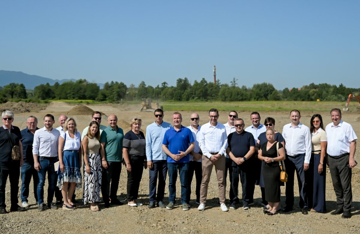 Župan Stričak na gradilištu brze ceste: “Nazire se dimnjak kod Cerja Tužnog”
