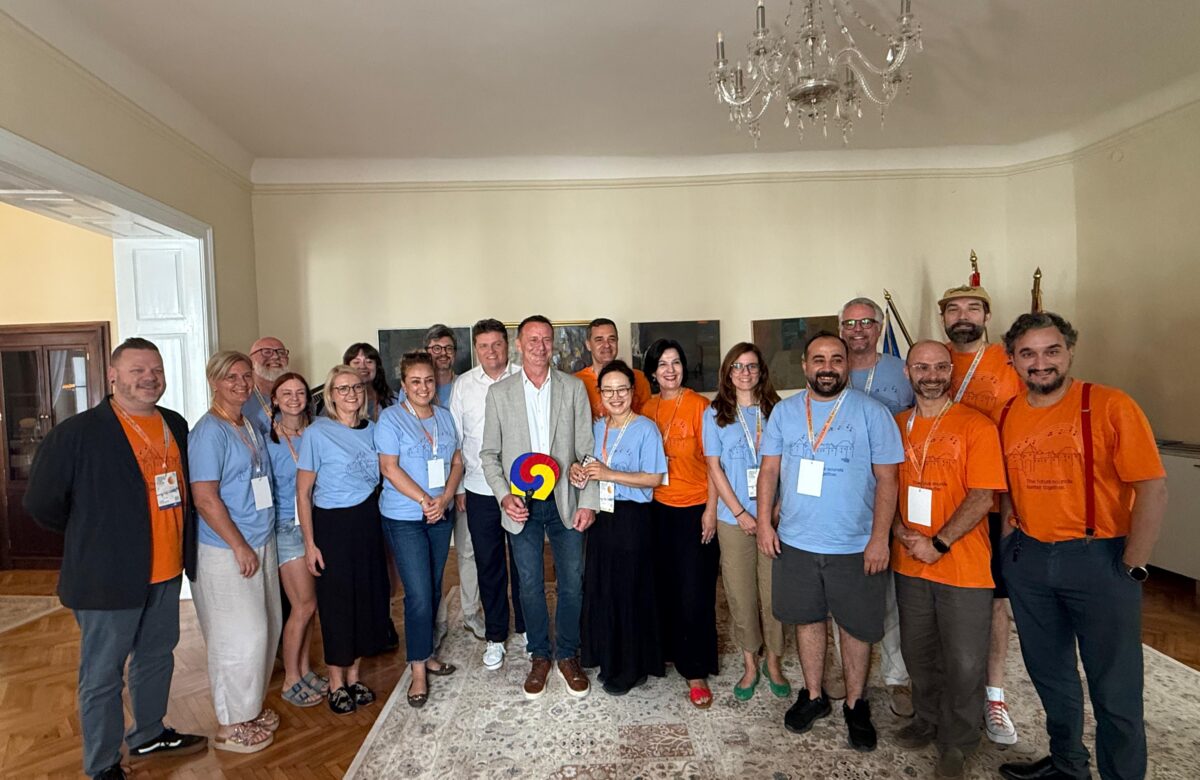 Predstavnici UNESCO kreativnih gradova na prijemu u Gradskoj vijećnici u Varaždinu
