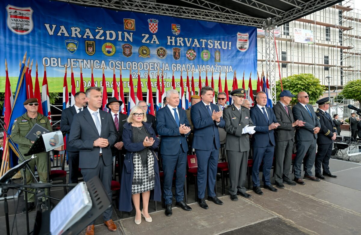 Varaždinska županija i Grad Varaždin zajedno odali počast braniteljima koji su ispisali povijest