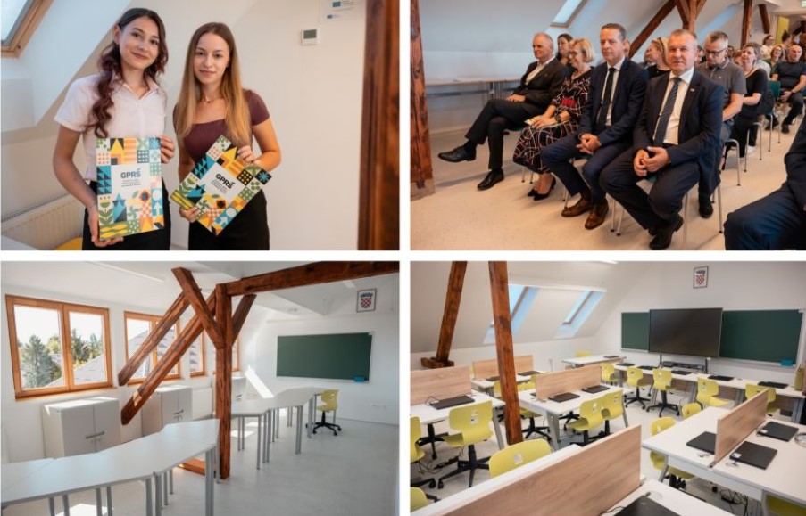 Svečano otvoreni novouređeni prostori Graditeljske, prirodoslovne i rudarske škole Varaždin