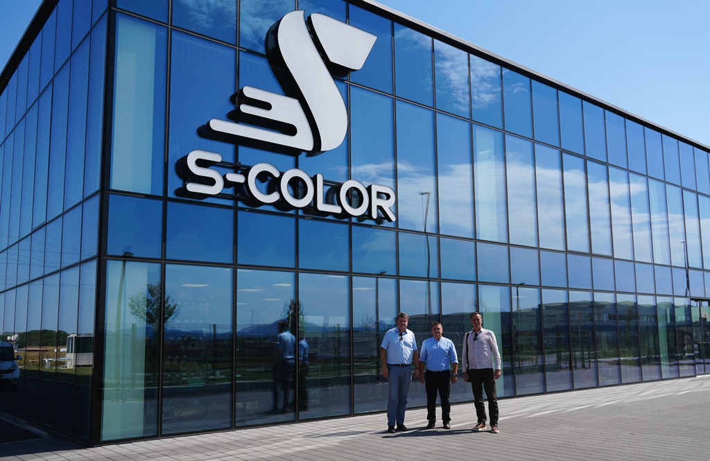 Gradonačelnik Bosilj i zamjenik Marković obišli novi centar tvrtke S-Color