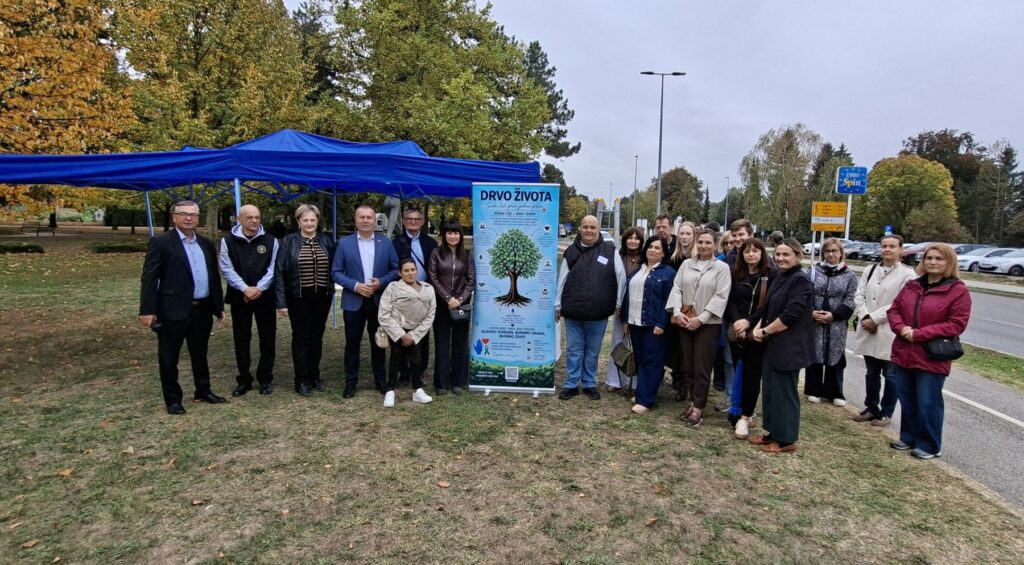 U Varaždinu posađeno prvo „Drvo života“ u znak zahvalnosti donorima organa
