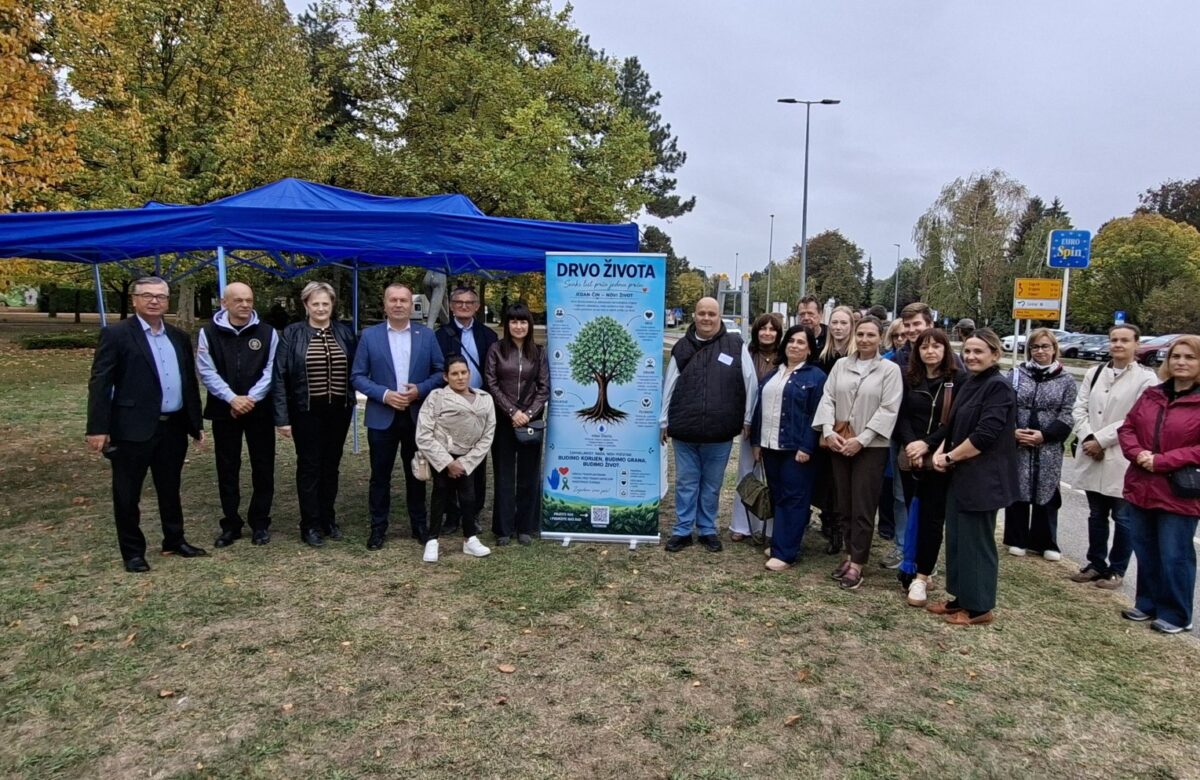 U Varaždinu posađeno prvo „Drvo života“ u znak zahvalnosti donorima organa