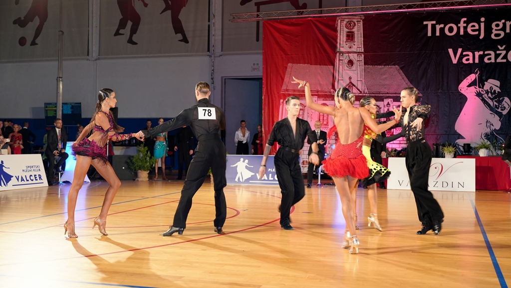 Vrhunski plesni spektakl u Varaždinu: Više od 700 plesača na „WDSF Trofej Grada Varaždina 2026″