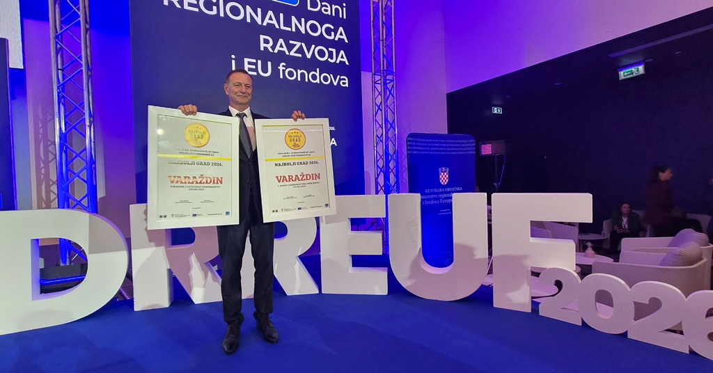 Zlato i srebro za Grad Varaždin