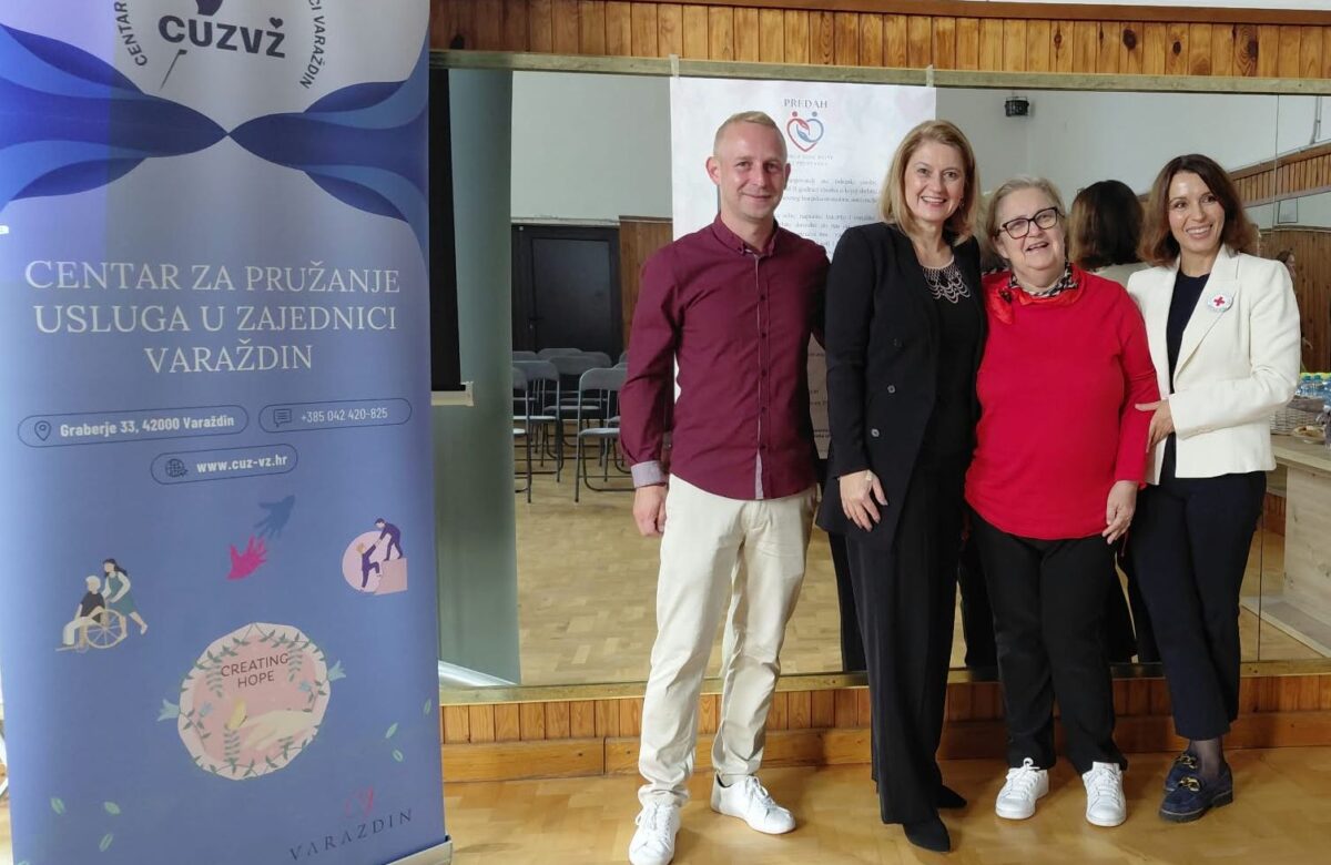 Predstavljeni rezultati projekta „PREDAH“ za roditelje njegovatelje odraslih osoba s invaliditetom