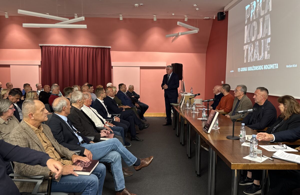 Predstavljena knjiga „Priča koja traje – 115 godina varaždinskog nogometa“